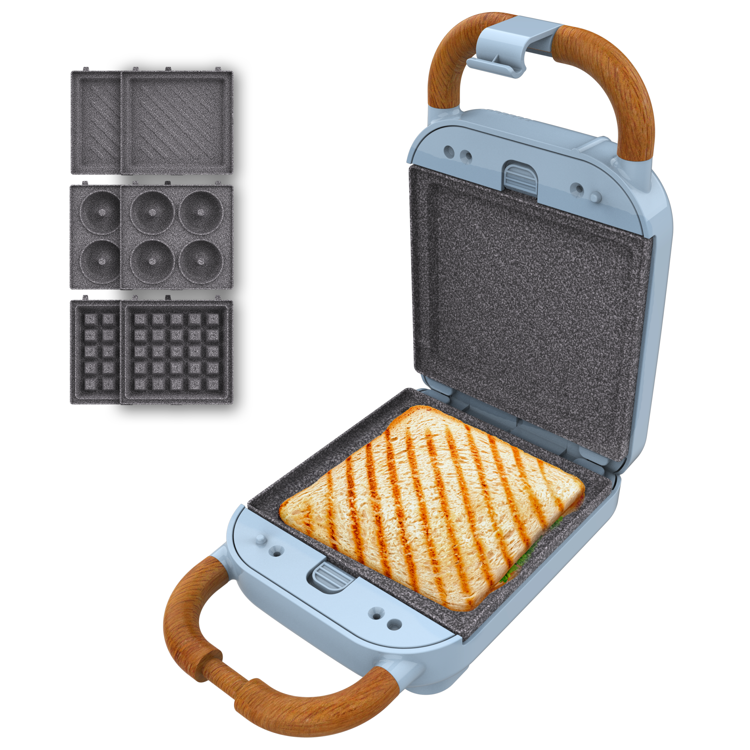 Rock'nToast Retro One Blue