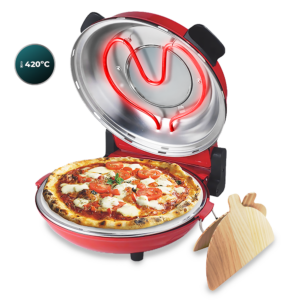 Forno grill elétrico para pizza Fun Pizza&Co Mamma Mía Vista