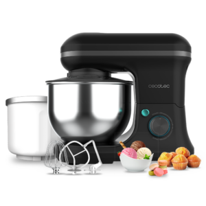 Batideira amassadeira Cecomixer Merengue 5L 1200 Ice-Cream Black