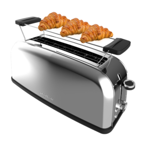 Torradeira vertical Toastin’ time 850 Inox Long