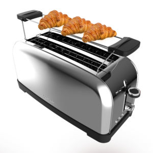Torradeira vertical Toastin’ time 1500 Inox