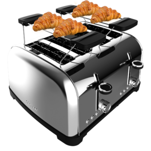 Torradeira vertical Toastin' time 1500 Double Inox