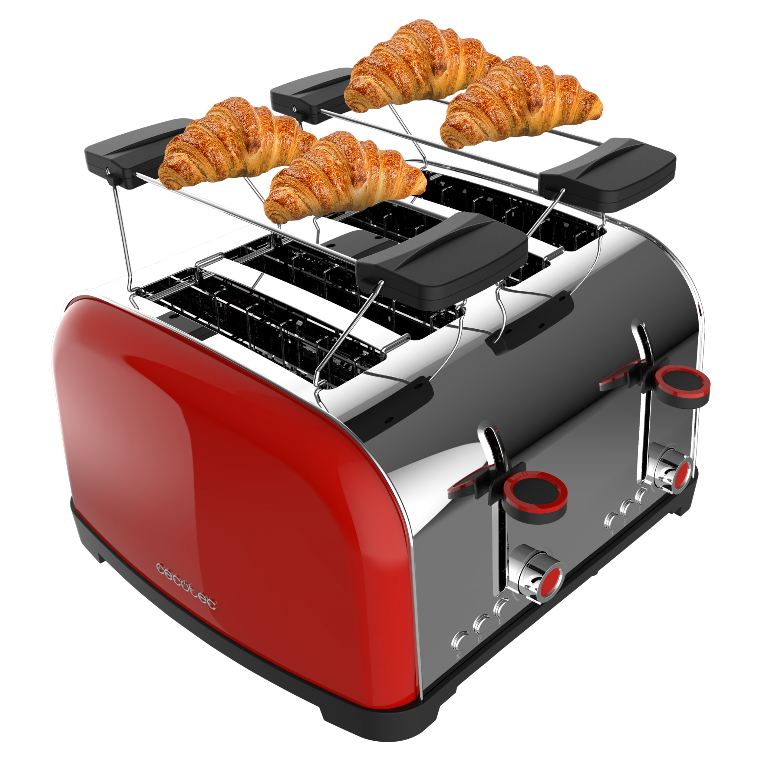 Torradeira vertical Toastin' time 1500 Double Red
