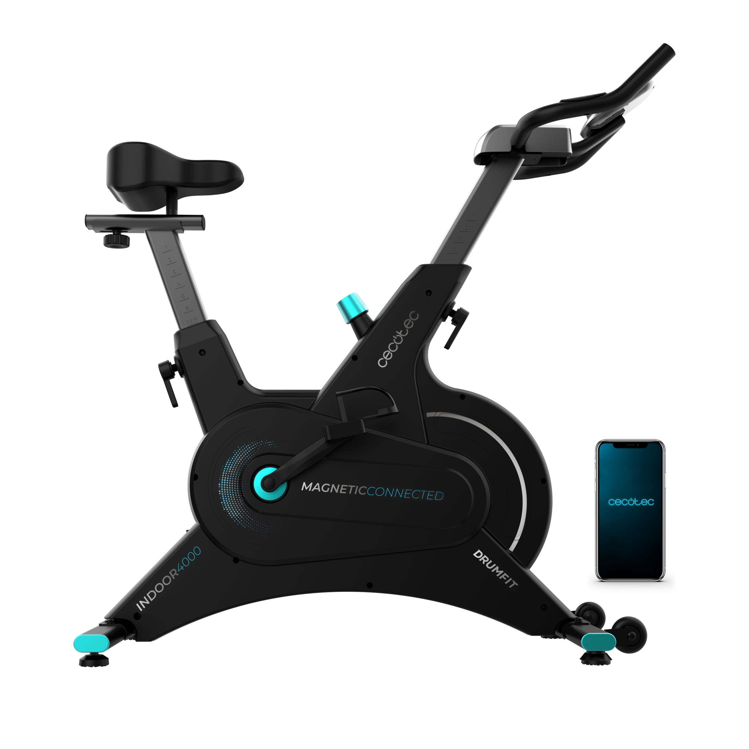 Bicicleta de spinning Drumfit Indoor 10000 Magnetic Connected