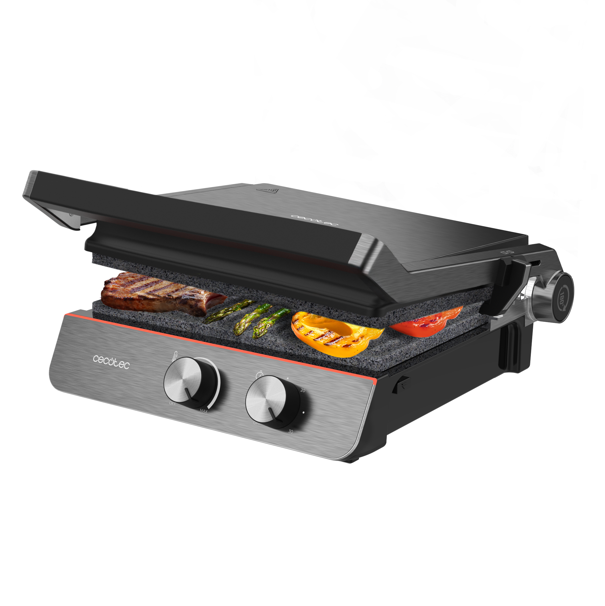Grelhador elétrico Rock'nGrill Blaze Neon