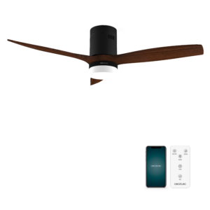 Ventoinha de teto EnergySilence Aero 5600 Black Aqua Connected