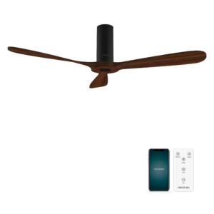 Ventoinha de teto EnergySilence Aero 5500 Black Aqua Connected
