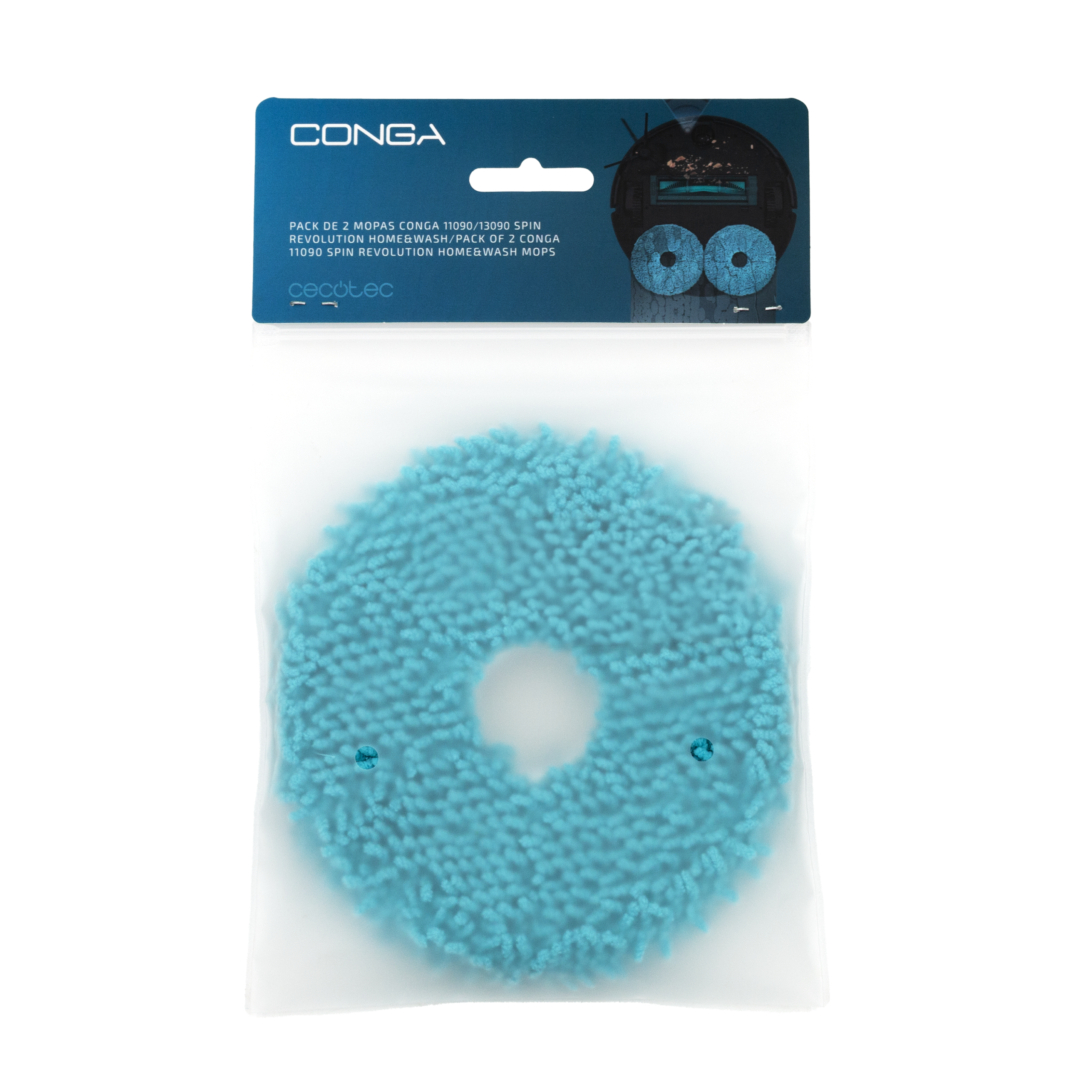 Pacote de mopas Conga 11090 Spin Revolution Home&Wash