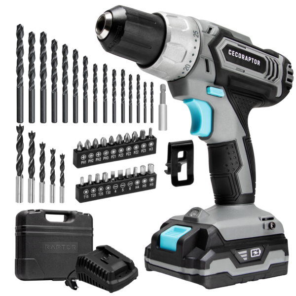 Berbequim a bateria CecoRaptor Perfect Drill