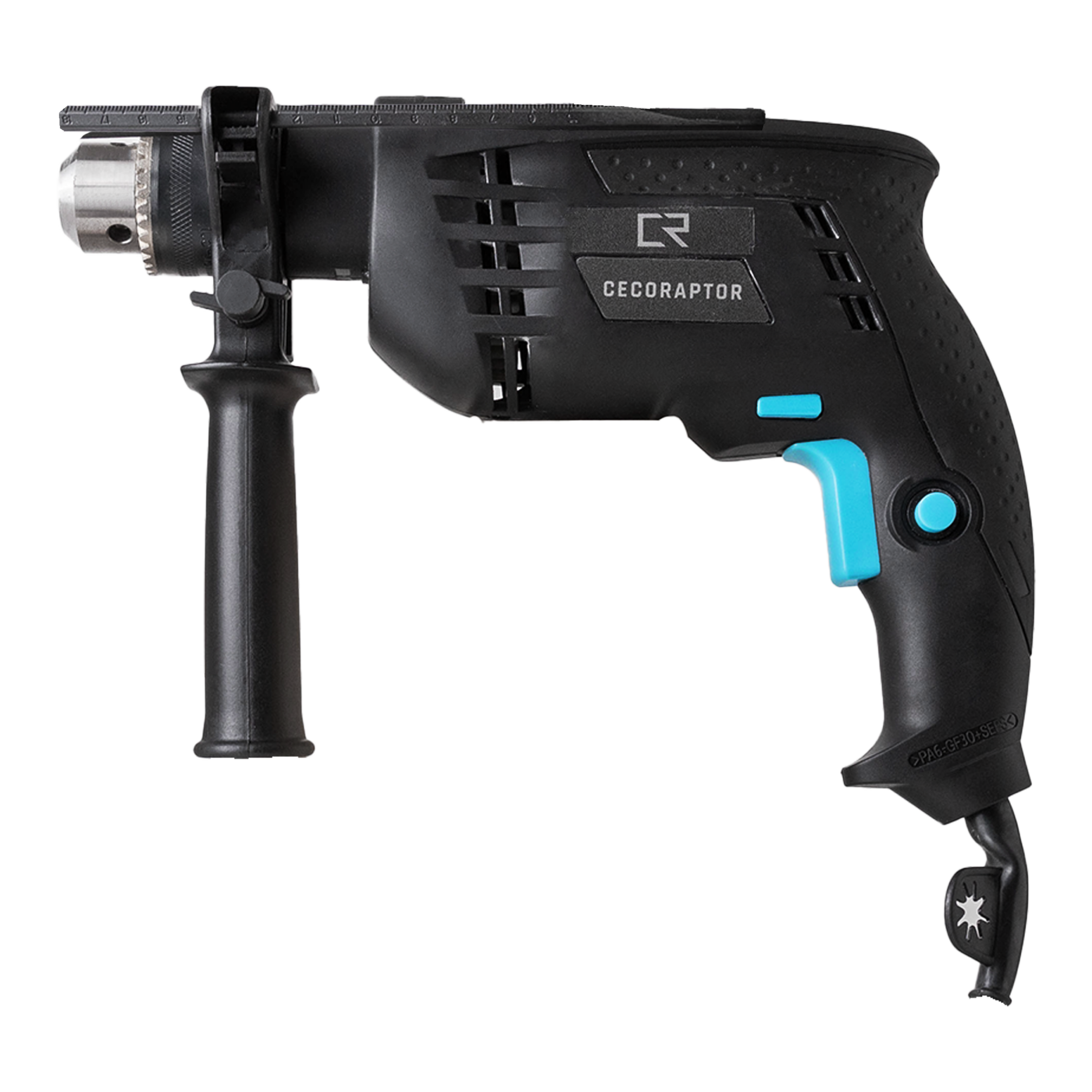 Berbequim elétrico com percurssor CecoRaptor Impact Drill