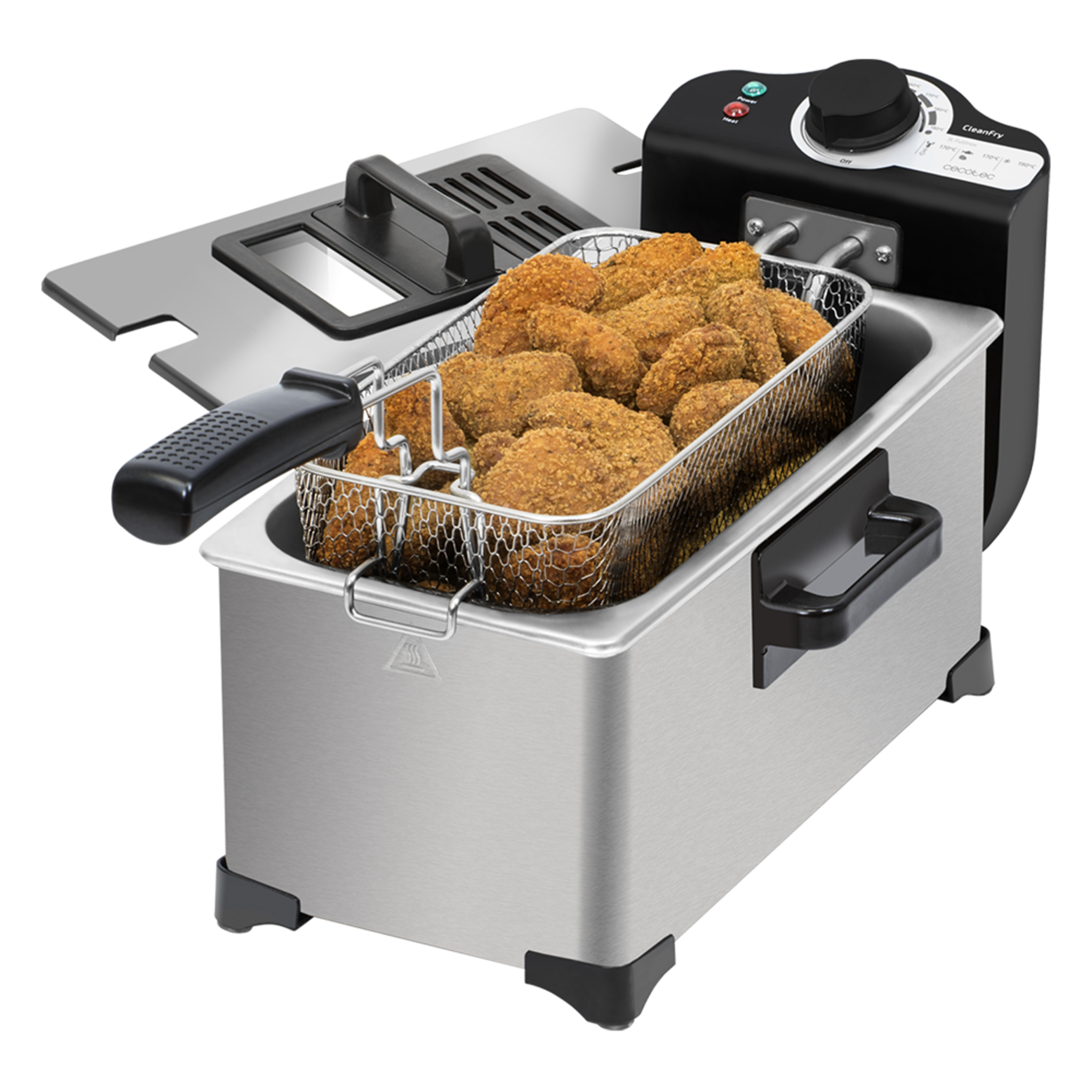 Fritadeira com óleo CleanFry 3L Full Inox