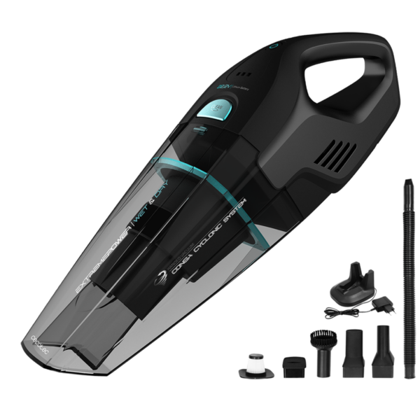 Aspirador de mão ciclónico Cecotec Conga Immortal ExtremeSuction Hand 0,5 L 22,2 V Preto