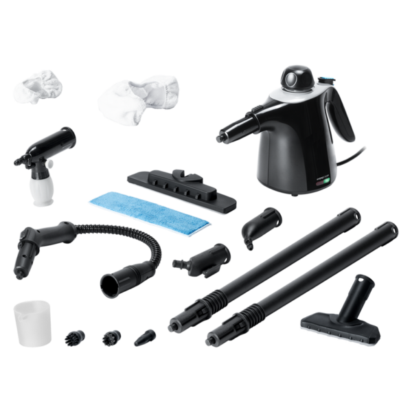 Kit completo limpador a vapor de mão HydroSteam 1040 Active&Soap