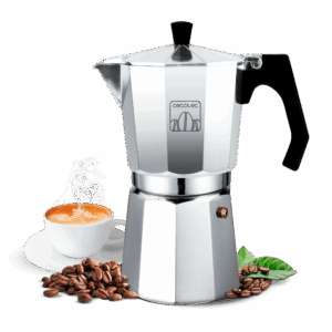Máquina de café italiana de alumínio Cumbia Mokclassic 900 Shiny