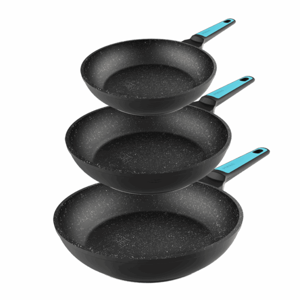 Set de frigideiras Polka Platinum 20-24-28 Bucket Set Thunder