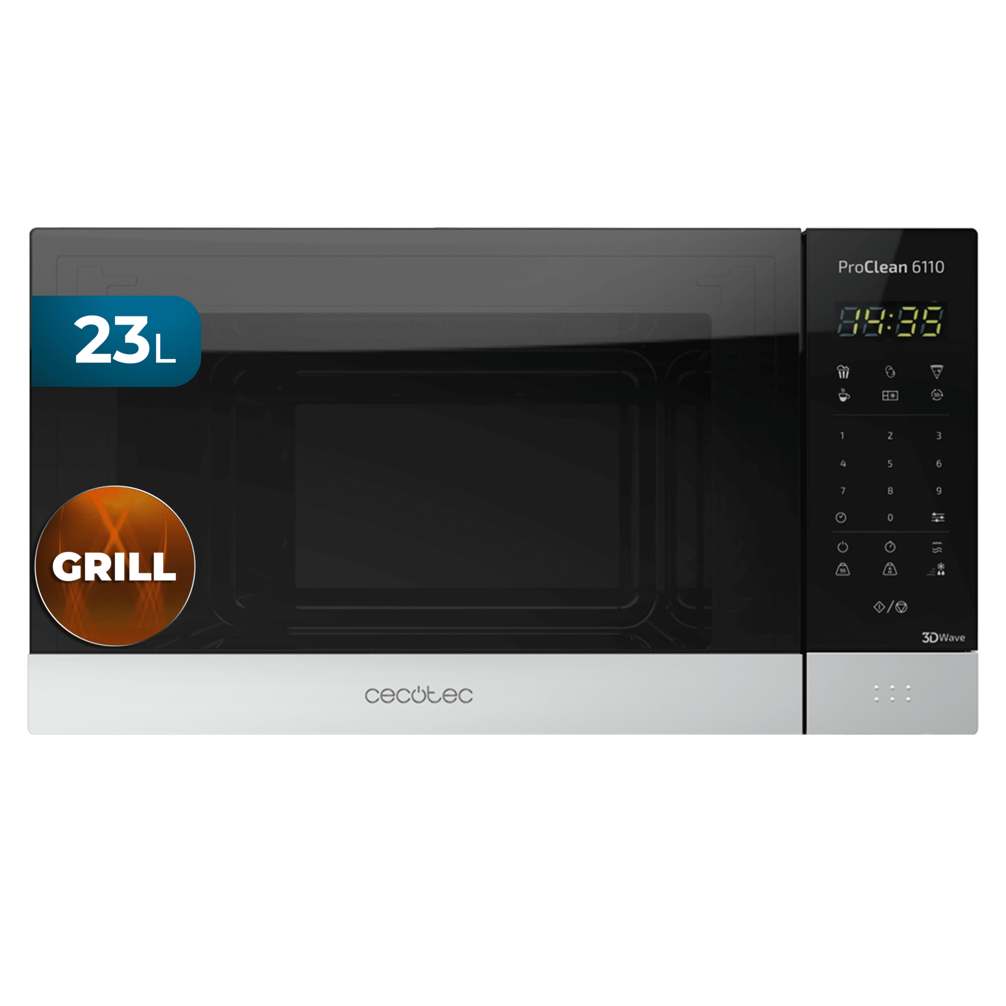 Micro-ondas 23L com grill ProClean 6110