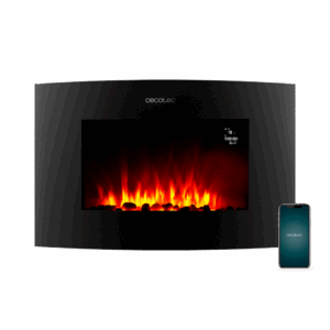 Lareira elétrica ReadyWarm 3550 Curved Flames Connected