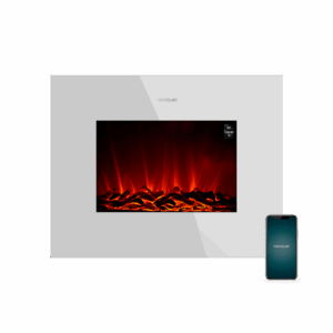 Chimenea eléctrica ReadyWarm 2690 Flames Connected White