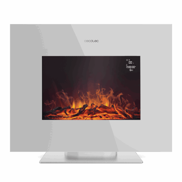 Lareira elétrica ReadyWarm 2700 Design Flames White