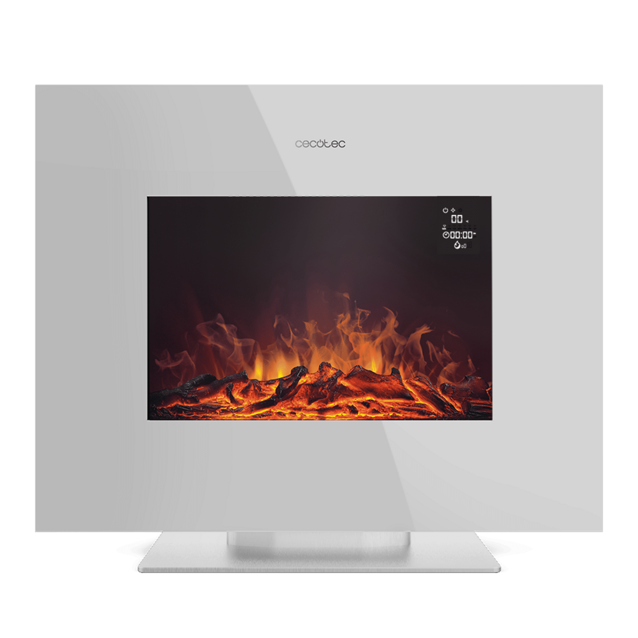 Lareira elétrica ReadyWarm 2700 Design Flames White