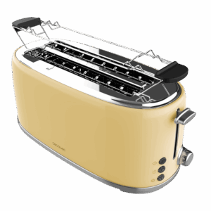 Torradeira Vertical Toast&Taste 1600 Retro Double Beige