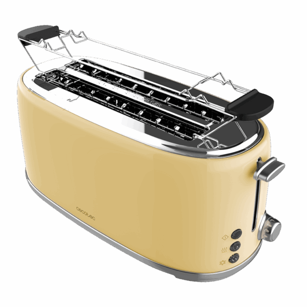 Torradeira Vertical Toast&Taste 1600 Retro Double Beige