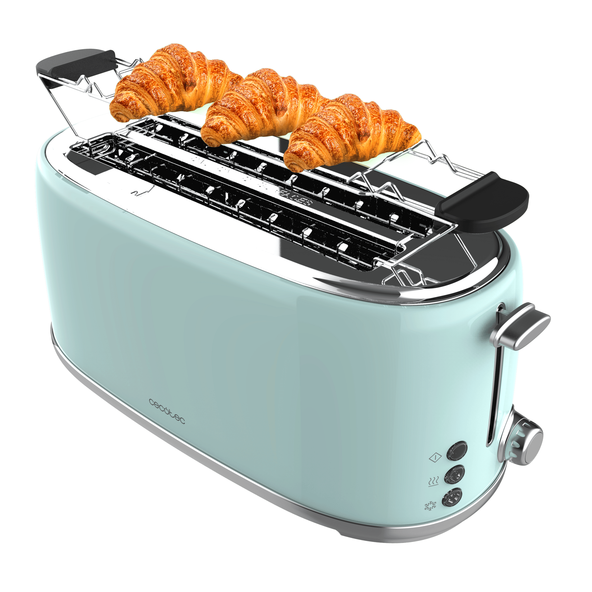 Torradeira vertical Toast&Taste 1600 Retro Double Blue
